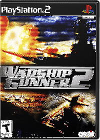 Warship Gunner 2 Playstation 2 US box art